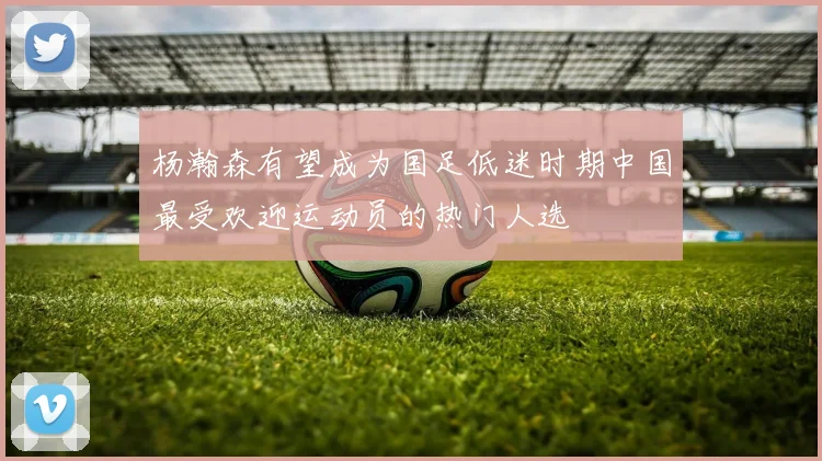 杨瀚森有望成为国足低迷时期中国最受欢迎运动员的热门人选